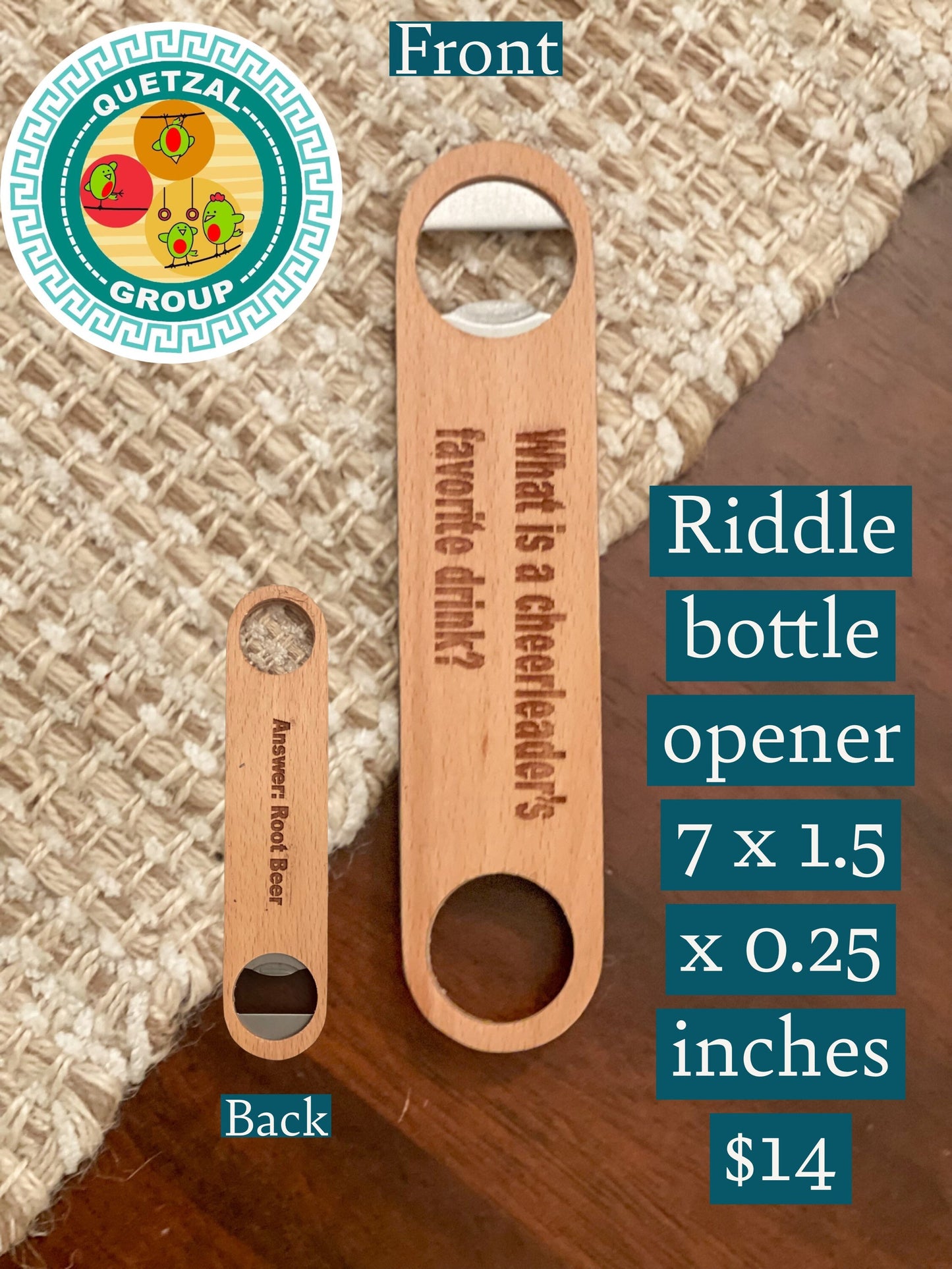 Wooden Pet Bottle opener,  Personalized bottle opener, husband gift, Father's Day gift, Christmas, riddle bottle opener, dog, army gift