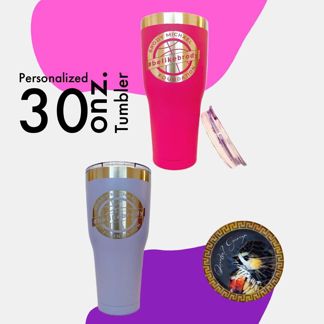 Personalized Tumbler, 30 onz. Engraved tumbler, custom design cup, engraved cup, wedding cup, logo engraved tumbler, insulated tumbler,